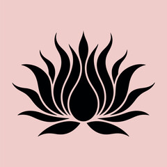 abstract flower design