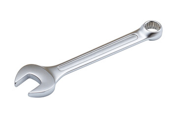Steel wrench isolated on transparent or white background, png