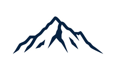 Mountain logo. Vector illustration