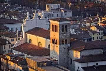 Church of Saints Faustino and Giovita in Brescia. Lombardy, Italy.