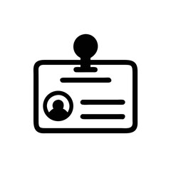 Badge simple icon. Vector illustration