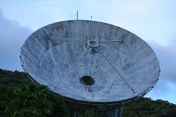 Parabolic antenna.