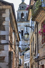 Cityscape of Lugo in Galicia, Spain