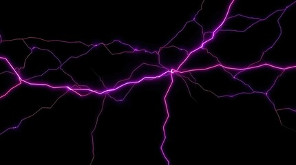 neon pink and purple glowing lines