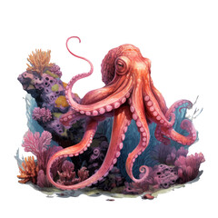 Wavely the octopus