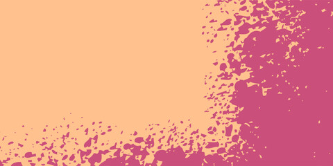 Obraz premium Minimal Abstract Orange And Red Grunge Scratch Background Template