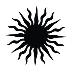 sun vector ,ai generator