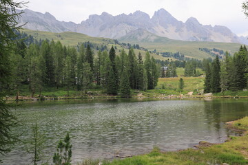 Pale di San Martino range panorama landscape