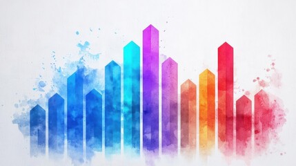 financial inclusion and access economic empowerment. Digital financial literacy programs, AI-driven education for economic empowerment, futuristic fintech, Watercolor style