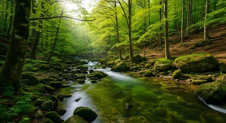 Tranquil Forest Creek