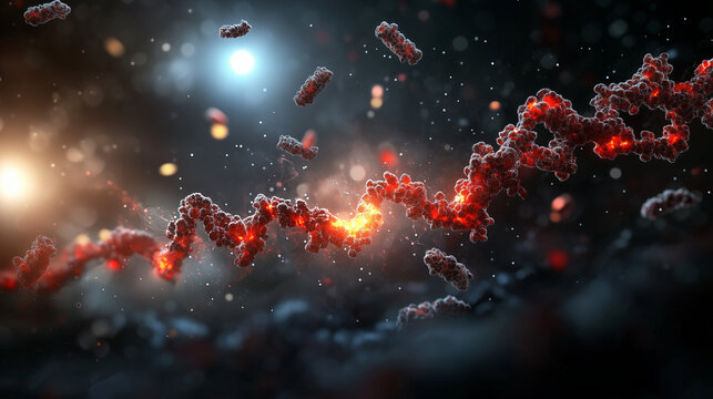 Mrna vaccine development insights laboratory scientific visuals cosmic environment macro viewpoint