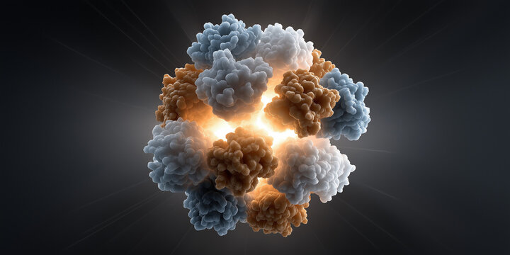 Innovative mrna vaccine development laboratory scientific visualization high-tech environment close-up biotech advancement