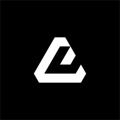 The AL or LA initials logo is modern, simple, elegant and unique. Suitable for technology, computer, internet and security companies.	