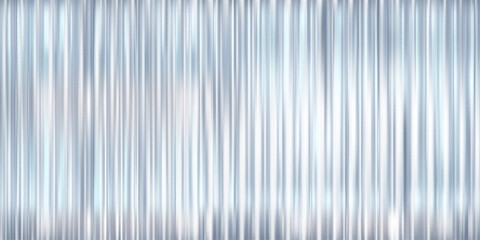 Obraz premium 3d corrugated glass pattern with transparent ribbed background and gradient light effect. Abstract prism panel for modern architecture or luxury design. Iridescent texture with chrome foil and diamond