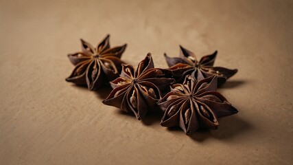 Star Anise Spice Close-Up