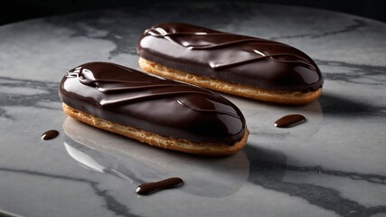 Gourmet Chocolate Eclairs