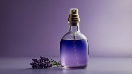 Lavender Perfume Bottle
