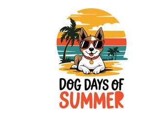Celebrate the heat in style with our 'Dog Days of Summer' tee – vibrant, fun, and perfect for sunny vibes, beach days, and laid-back adventures. Summer fashion at its best!