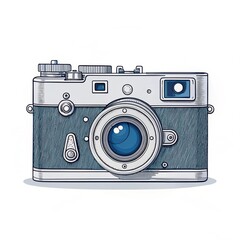 illustration of a camera