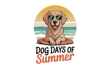 Celebrate the heat in style with our 'Dog Days of Summer' tee &ndash; vibrant, fun, and perfect for sunny vibes, beach days, and laid-back adventures. Summer fashion at its best!