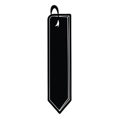 Bookmark Simple Silhouette Vector
