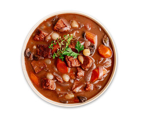 vegan beef bourguignon 