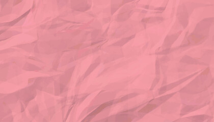 Realistic crumpled paper texture background in vector format. Suitable for design projects, vintage effects, or grunge-style artwork.