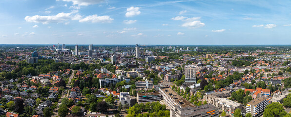 Aerial View Eindhoven Netherlands Featuring