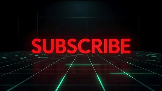 Subscribe now animation subscribe button subscribe channel subscribe video