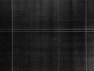 Fototapeta premium Old film texture with scratches, noise and glitch shapes. Realistic overlay film texture in black-white, dust and grain. 