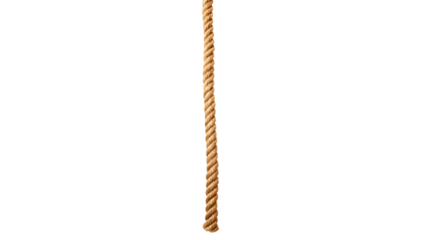  a long rope isolated on white background PNG, ai generated