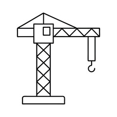 vector drawing of a building