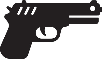  Gun Vector Icon for Game, Animation, and Fun Designs.
