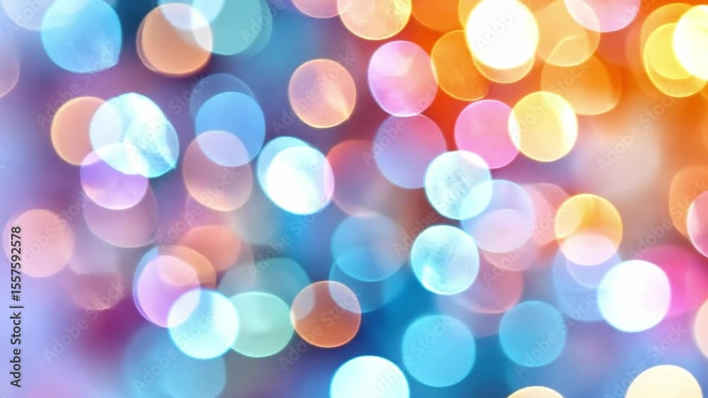 Poster colorful bokeh lights: a mesmerizing tapestry of out-of-focus lights creates a vibrant and dreamy bo