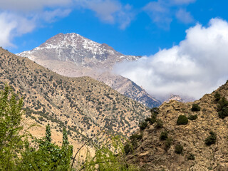 Morocco, Atlas Mountains in Ourica Valley