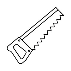 key on white background