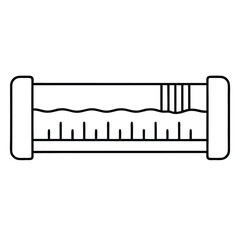 vector illustration of a black and white background