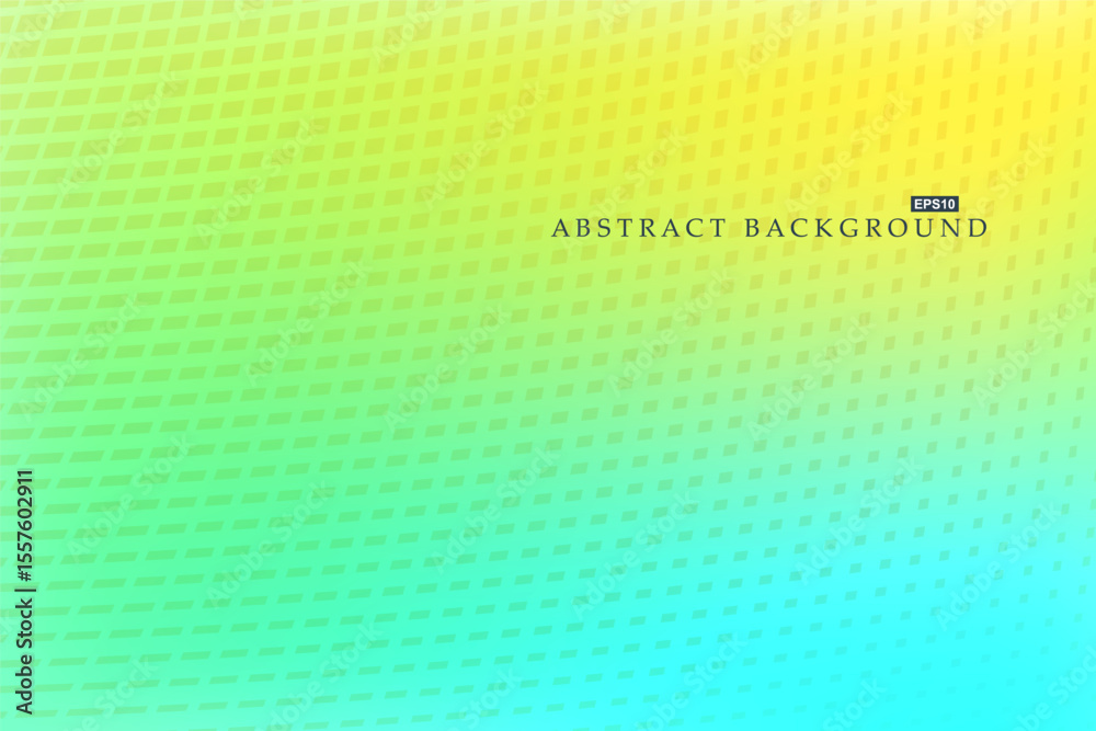 Fototapete Bright gradient abstract background. Digital colorful dotted pattern. Modern vibrant design with points. Creative print for your projects and ideas
