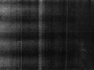 Old film texture with scratches, noise and glitch shapes. Realistic overlay film texture in black-white, dust and grain.
