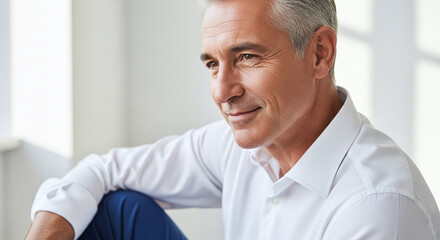 Obraz premium portrait of a handsome man