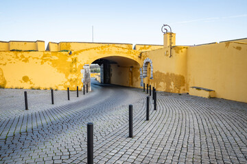 the fortress of Elvas city - the Olivença inner gate, district of Portalegre, Alentejo, Portugal