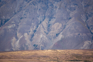 Rugged Mountain Landscape with Geological Formations