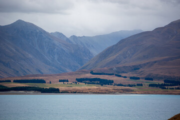 Scenic Mountain Lake Landscape