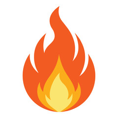 Fire Icon Illustration