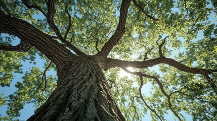 Fototapeta premium Lush tree canopy