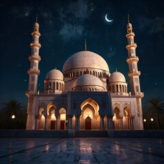 Obraz premium mosque in istanbul turkey