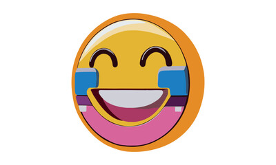 Emoji. World emoji day vector illustration on white background.
