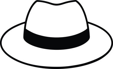 Stylish Fedora Hat Classic Design, Timeless Appeal