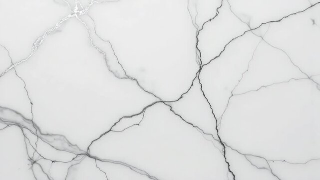 Elegant white marble texture with subtle silver veins creates a luxurious and sophisticated natural stone background.