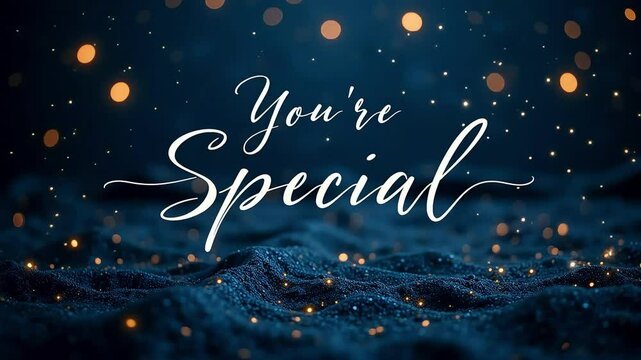Elegant invitation video template - you're invited for special events